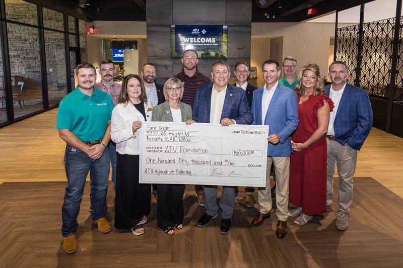 ATU Alumni Present check to ATU