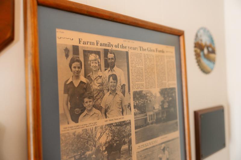 The Ford family was named the Hempstead  County Farm Family of the Year in 1976. 