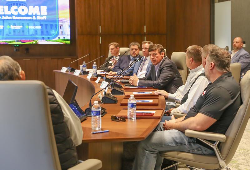 Senator Boozman Leads Roundtable Discussion at Farm Credit